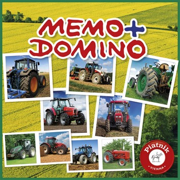 Domino Traktoren Piatnik Memo 