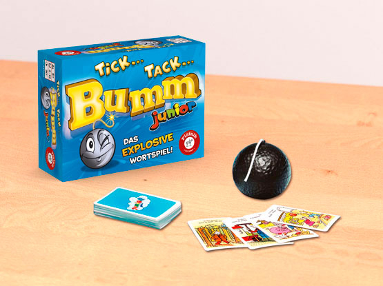 Piatnik Tick Tack Bumm - Gioco Da Tavolo In Lingua Tedesca - Gioco Di Parole Esplosivo Con Timer A Bomba - Per Feste E Famiglie - 8+ Anni - 4