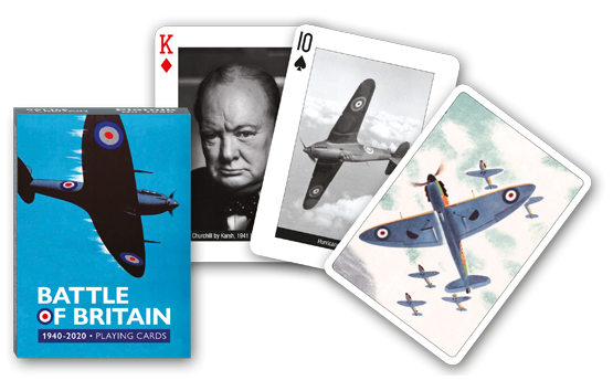 Piatnik 1350 Quirky Britain Spielkarten – 55 Einzigartige Designkarten, 63 X 88 Mm – Für Sammler & Kartenspiele