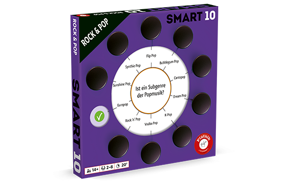 Piatnik SMART 10 Questions Supplémentaires 18+ – 100 Questions Adultes, Extension Pour Jeu Original, Cartes Thématiques à Substituer